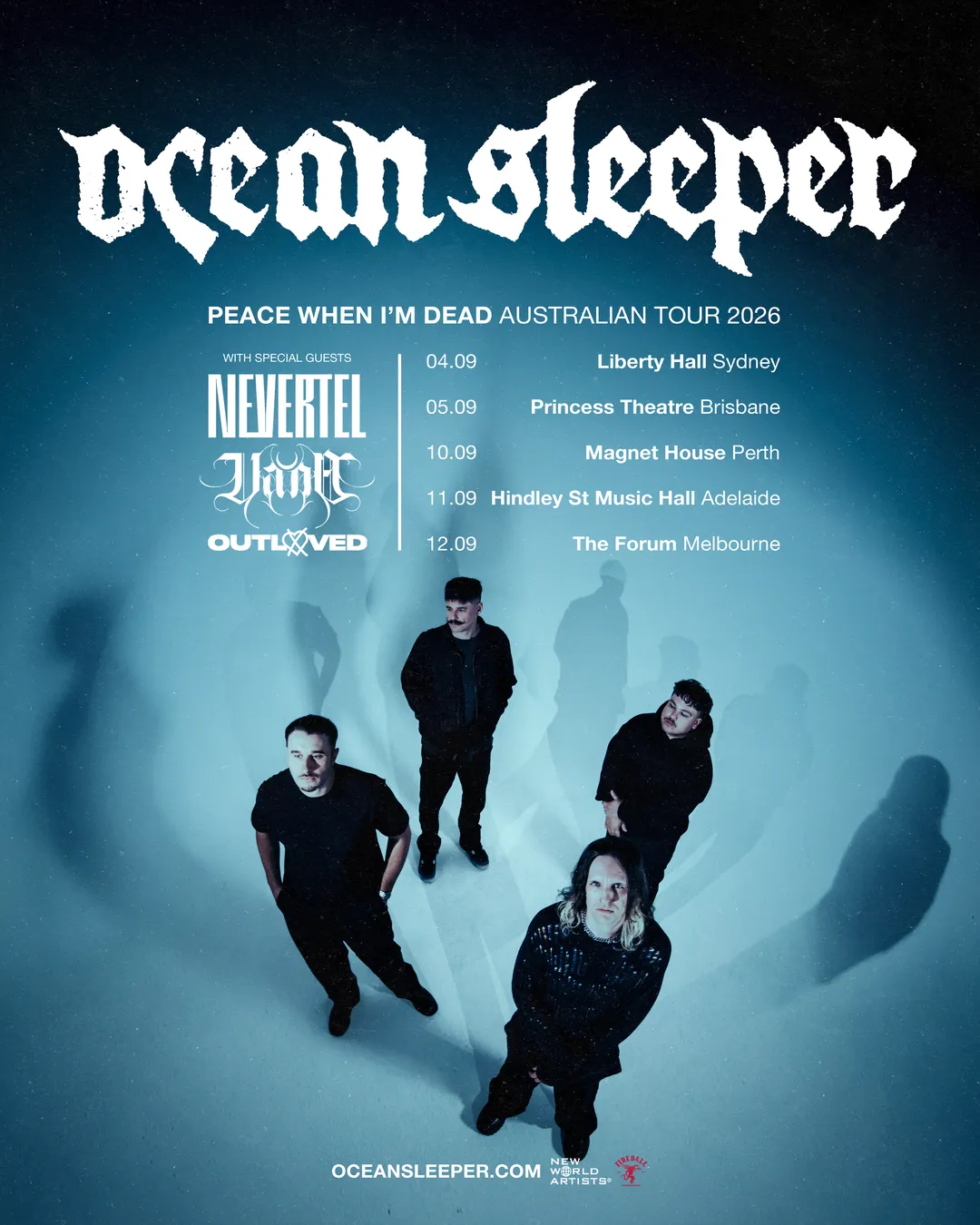 Ocean Sleeper Tour Poster